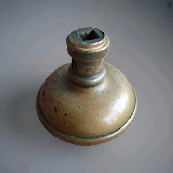 Antique 1Pc Corbin Ceylon Bronze Door Knob Circa 1900 - Picture 4 of 6